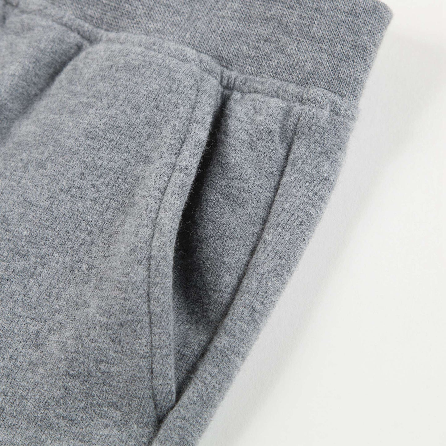 Girls Steel Grey Cotton Trousers