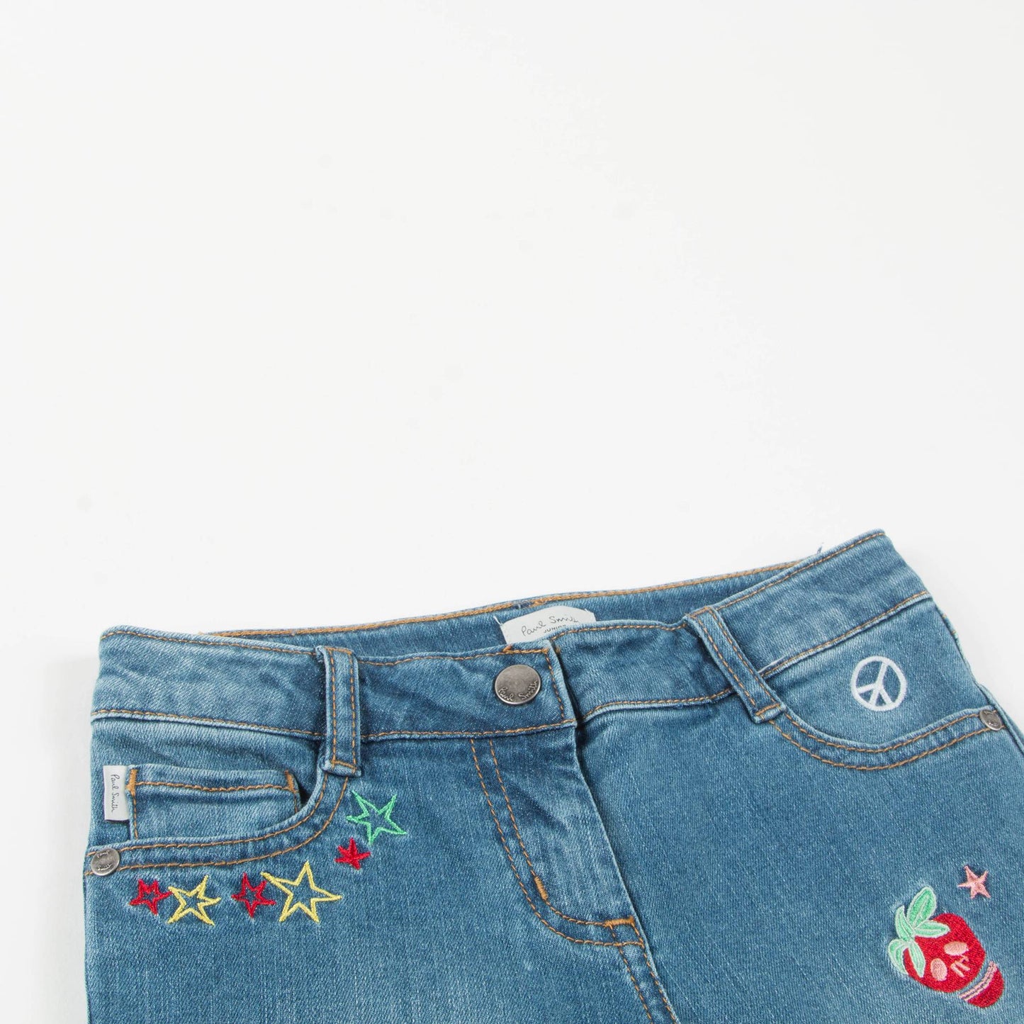 Girls Lndigo Cotton Trousers