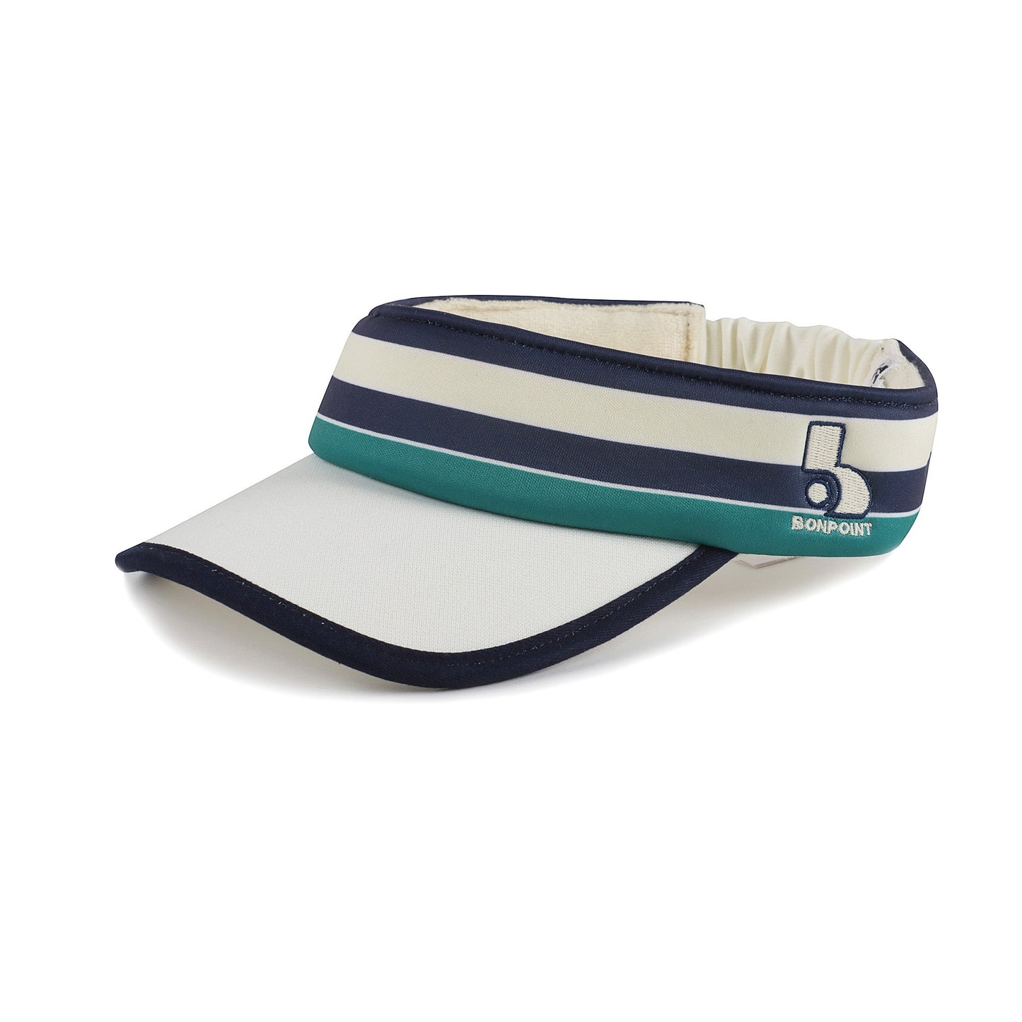 男童白色太阳帽