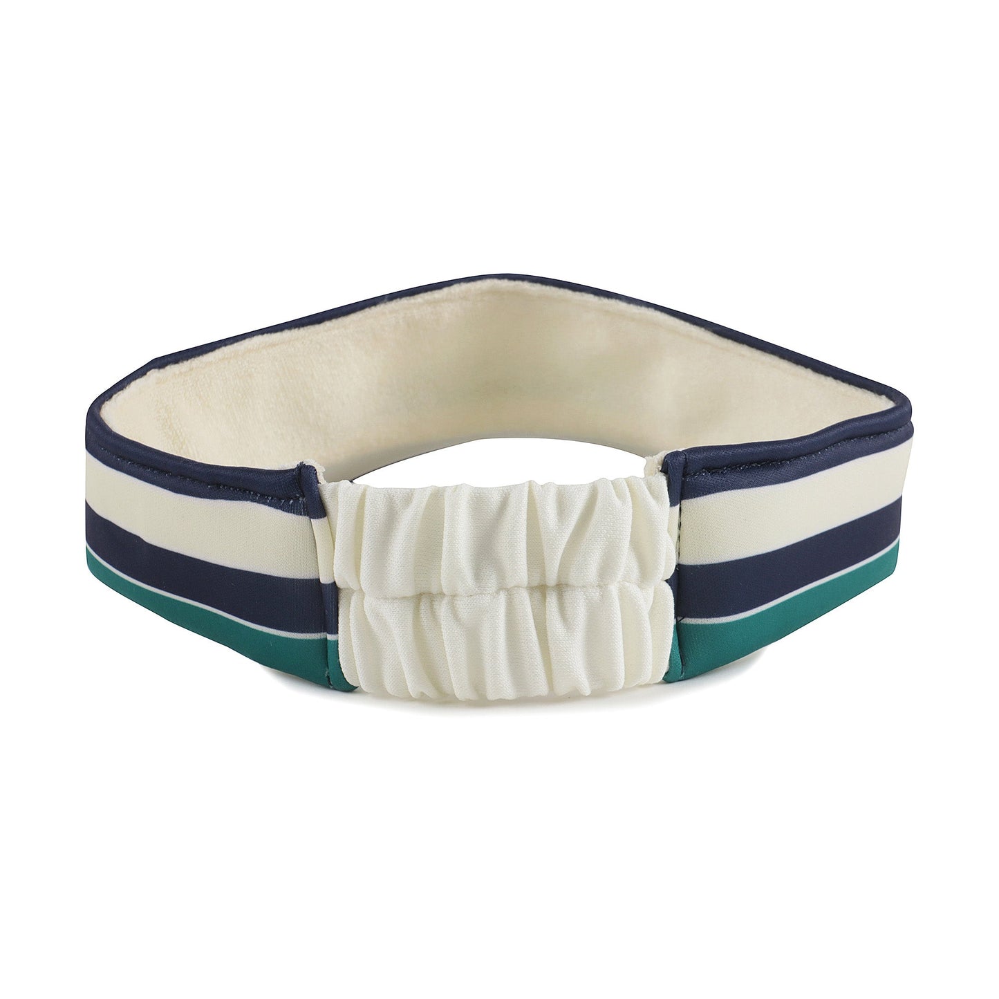 男童白色太阳帽