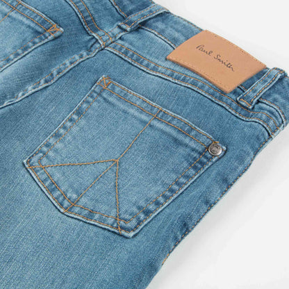 Girls Lndigo Cotton Trousers