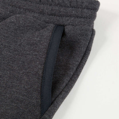 Boys Dark Grey Cotton Tracksuit