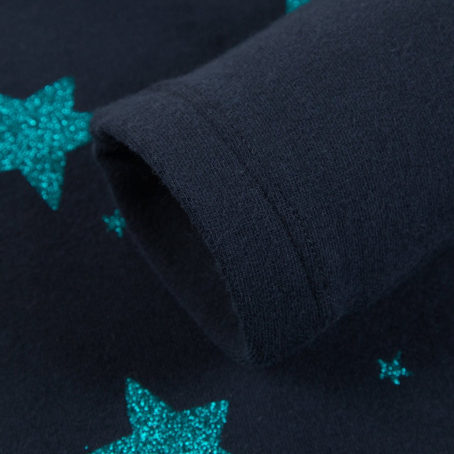 Girls Navy Blue Cotton Two Piece Sets