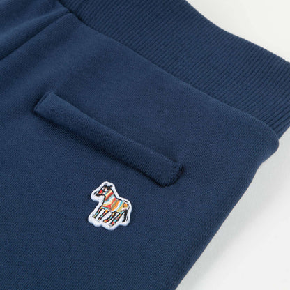 Baby Boys Navy Blue Cotton Trousers