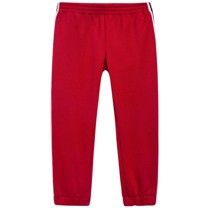 Boys Live Red Joggers