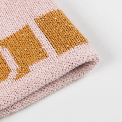 Baby Girls Light Pink & Loved Cotton Crown