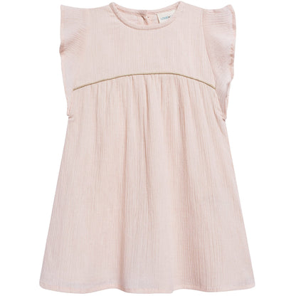 Baby Girls Light Pink "Cotton  Crepe" Dress
