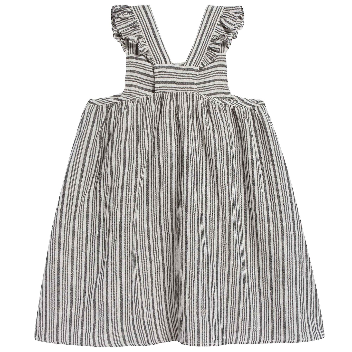 Girls Black & White "Stripes B&W" Dress