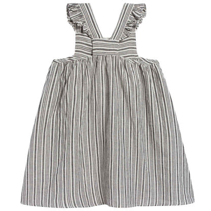 Girls Black & White "Stripes B&W" Dress