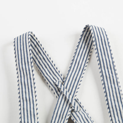 Baby Girls Blue Striped Skirt