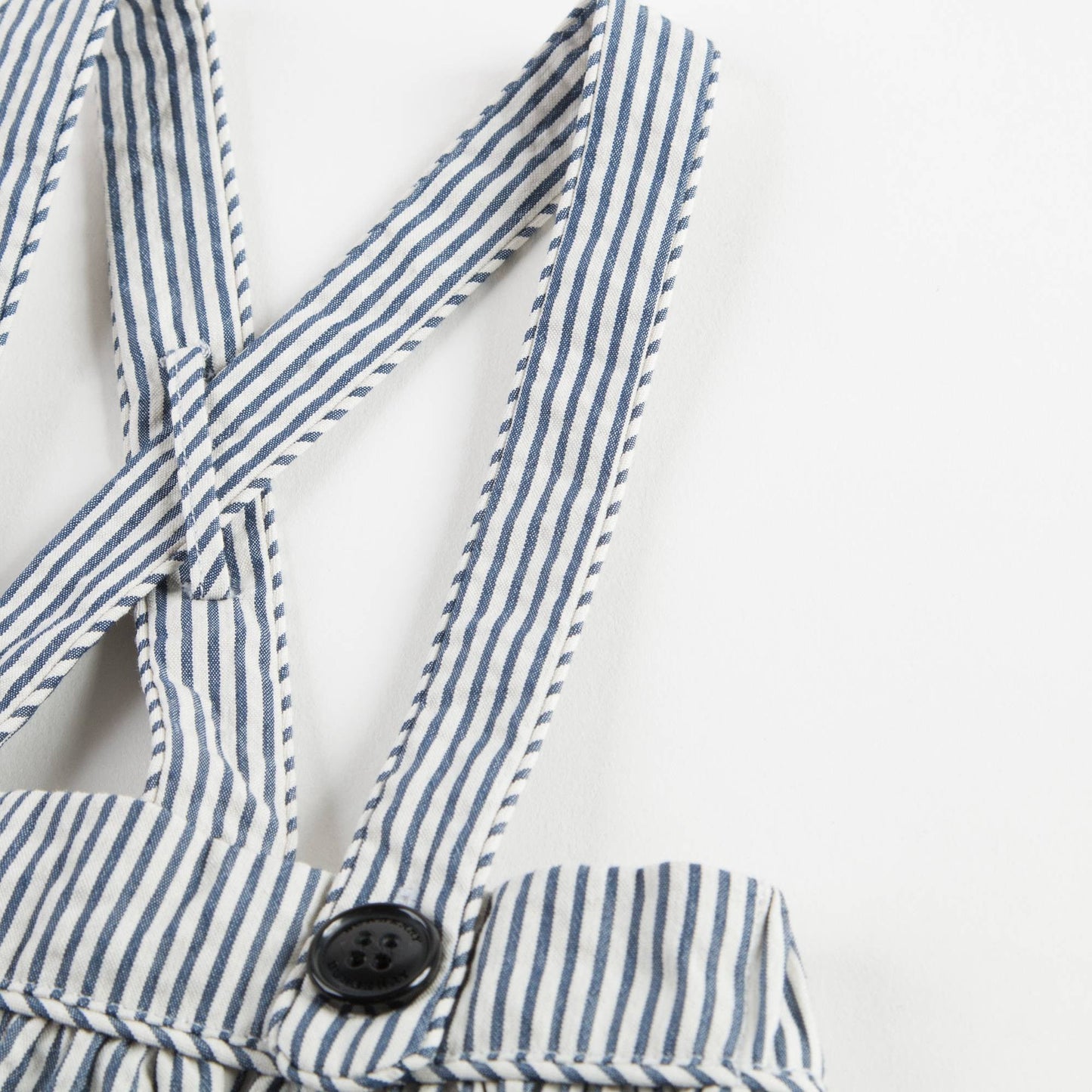 Baby Girls Blue Striped Skirt