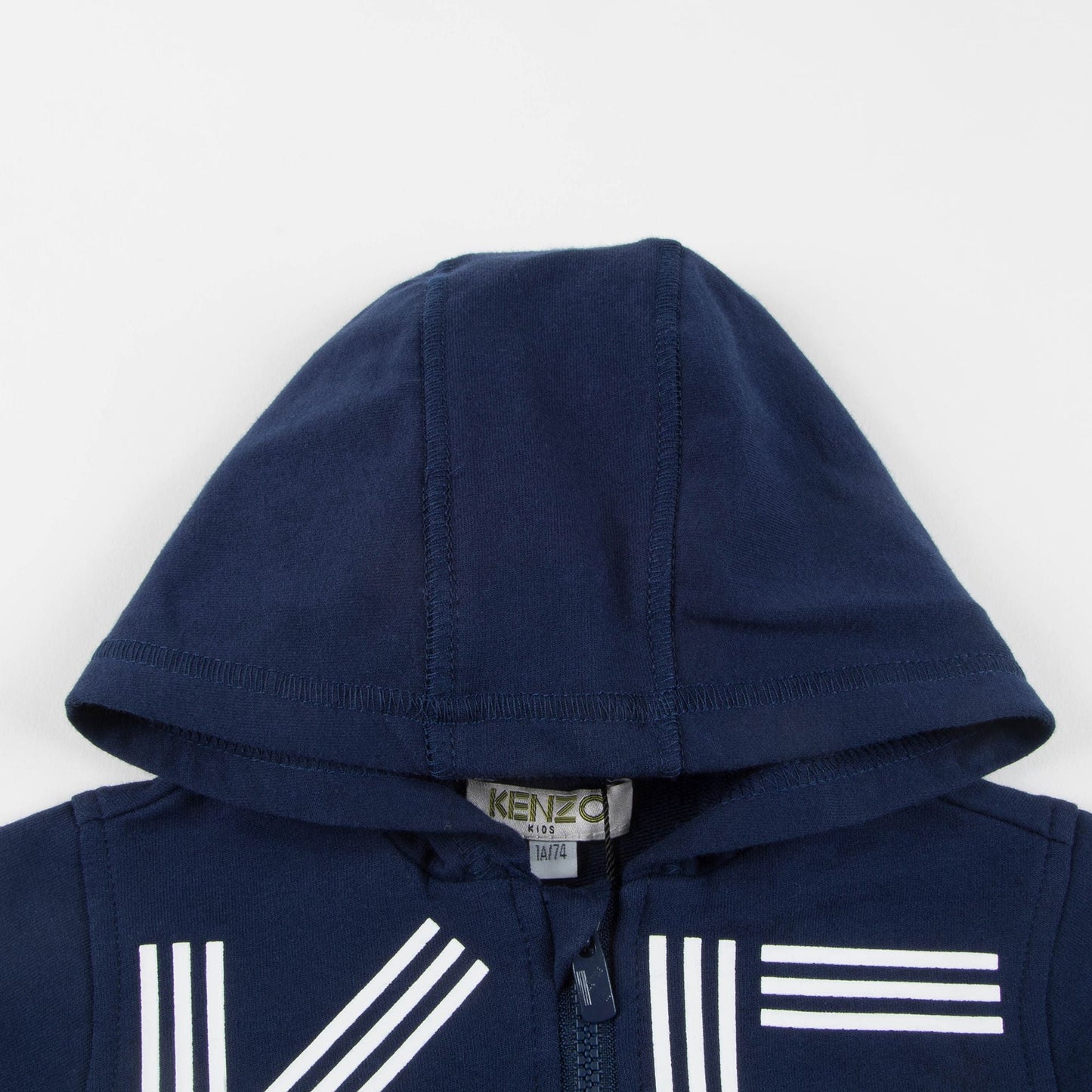 Baby Boys Navy Logo Cotton Sweater