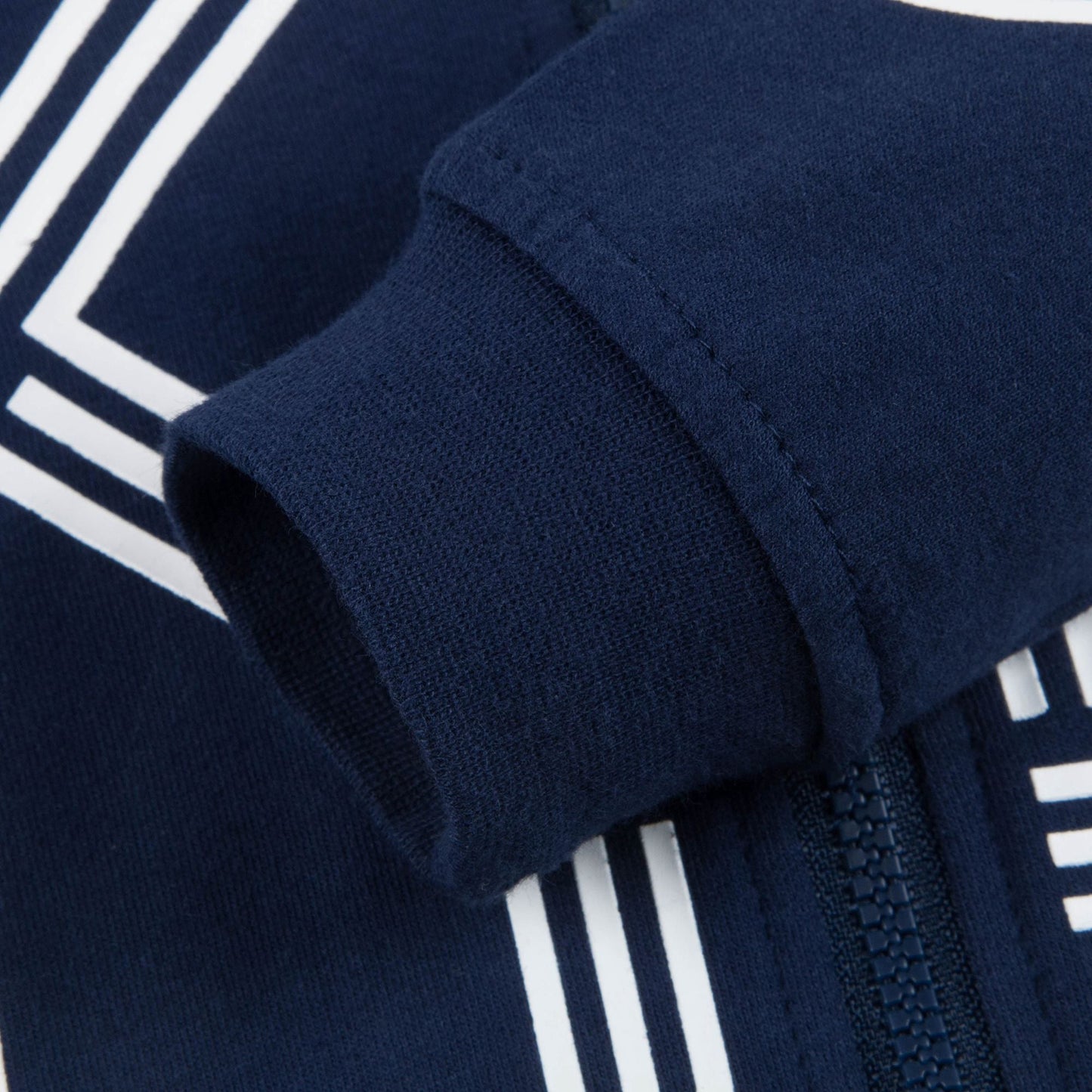 Baby Boys Navy Logo Cotton Sweater