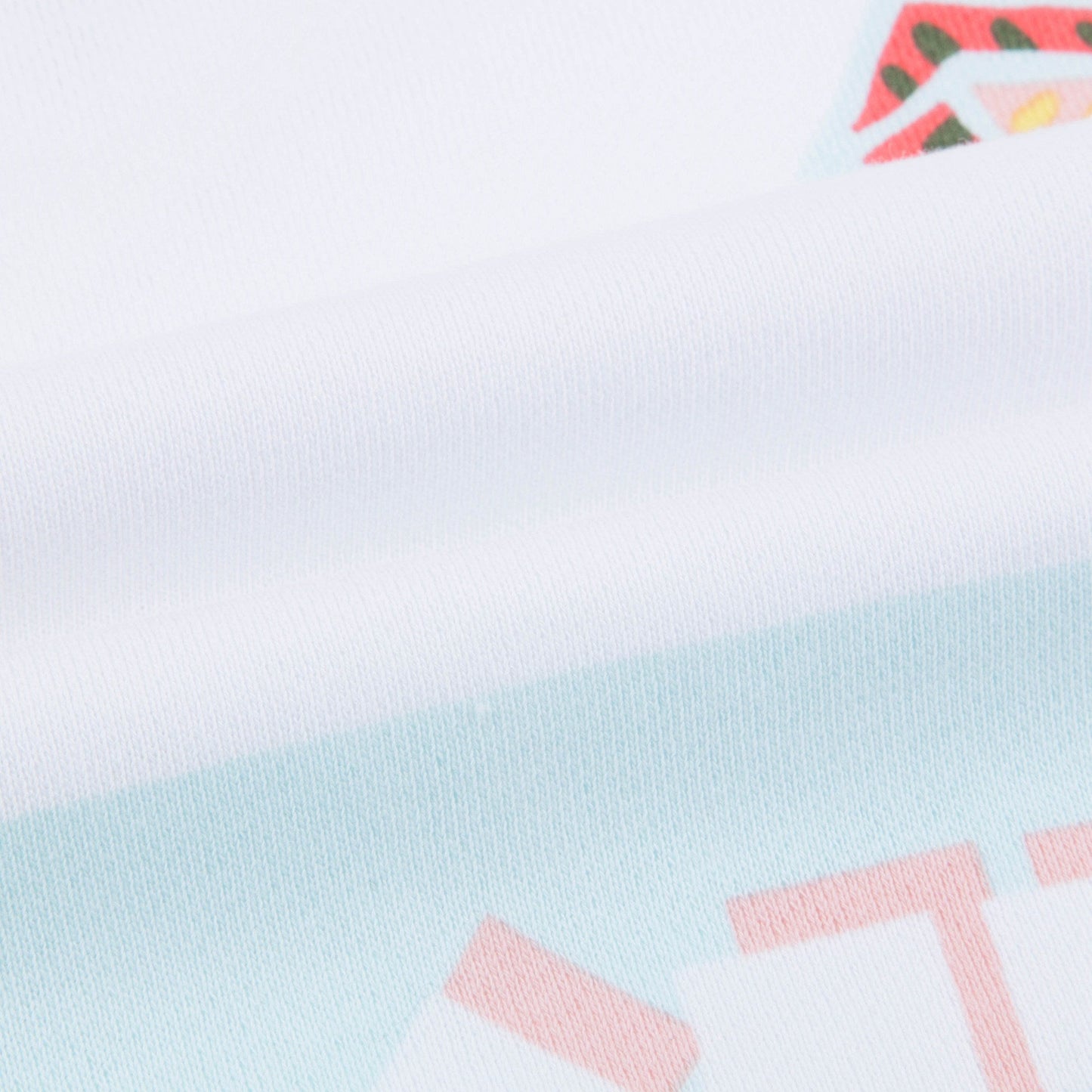 Girls White Logo Cotton Sweater