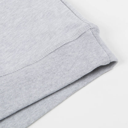 Boys Marl Grey Logo Cotton Sweater