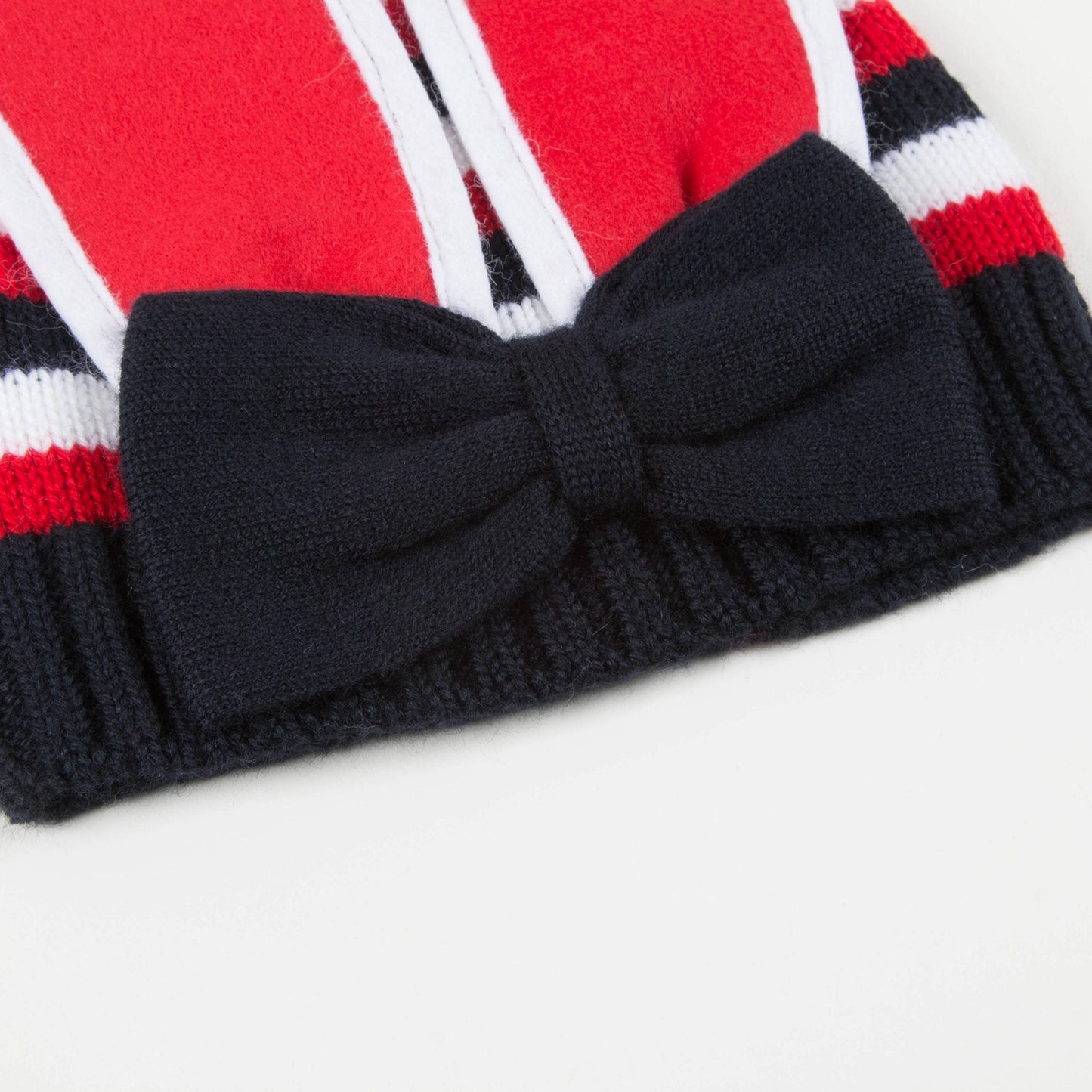 Baby Girls Red Wool Knitted  Hat