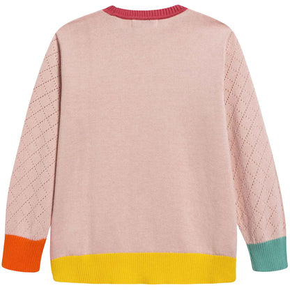 Girls Pink Sweater
