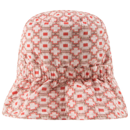 Girls Kaleido Red Cotton Hat