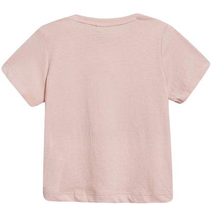 Baby Girls Pink Icecream Printed T-shirt
