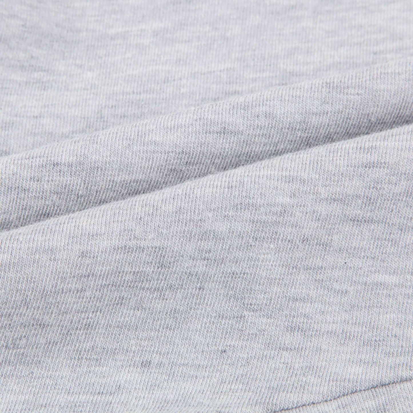 Girls Marl Grey Cotton Printed Dress