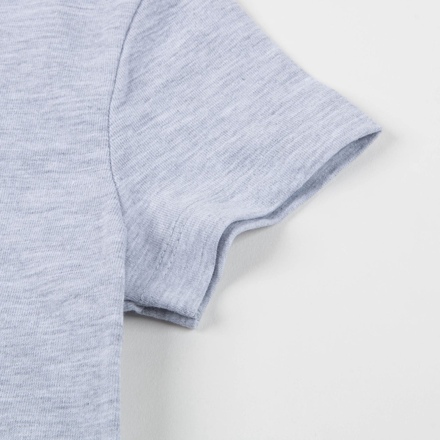 Girls Grey Tiger Printed Cotton T-shirt