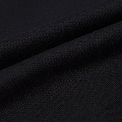 Girls & Boys Black "LOVE" Cotton Coat