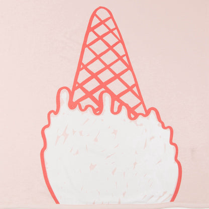 Baby Pink Toasty Jry Blanket Ice Cream