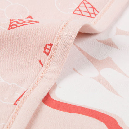 Baby Pink Toasty Jry Blanket Ice Cream