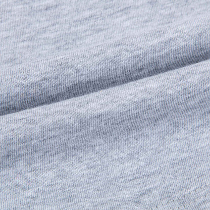 Baby Boys Marl Grey Cotton Babysuit