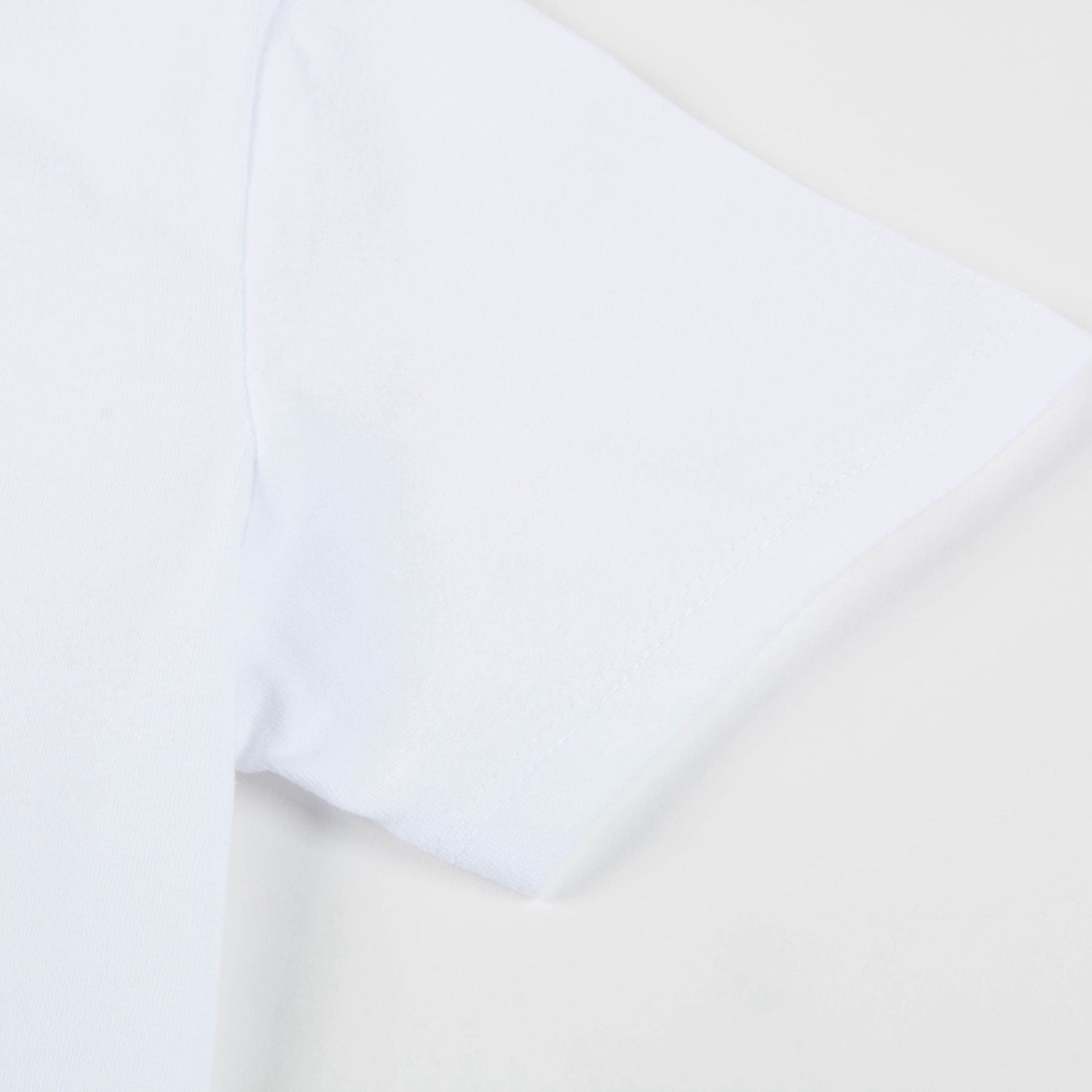 Boys White Tiger Printed Cotton T-shirt