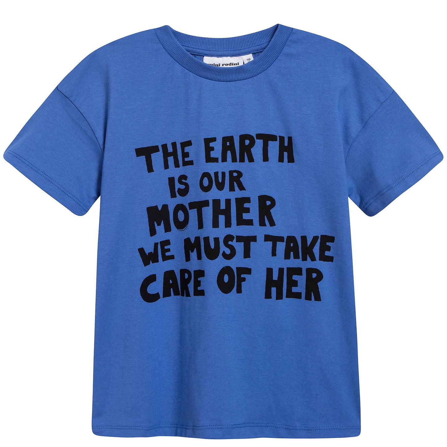 Girls Blue Organic Cotton T-shirt
