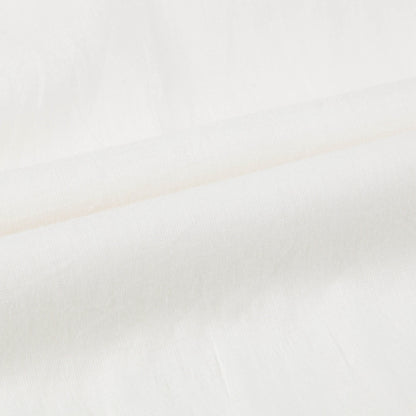 Girls Off White Cotton Dress