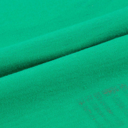 Boys Green Printed Cotton T-shirt