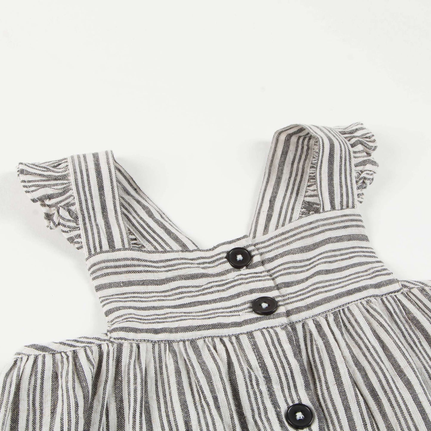 Girls Black & White "Stripes B&W" Dress