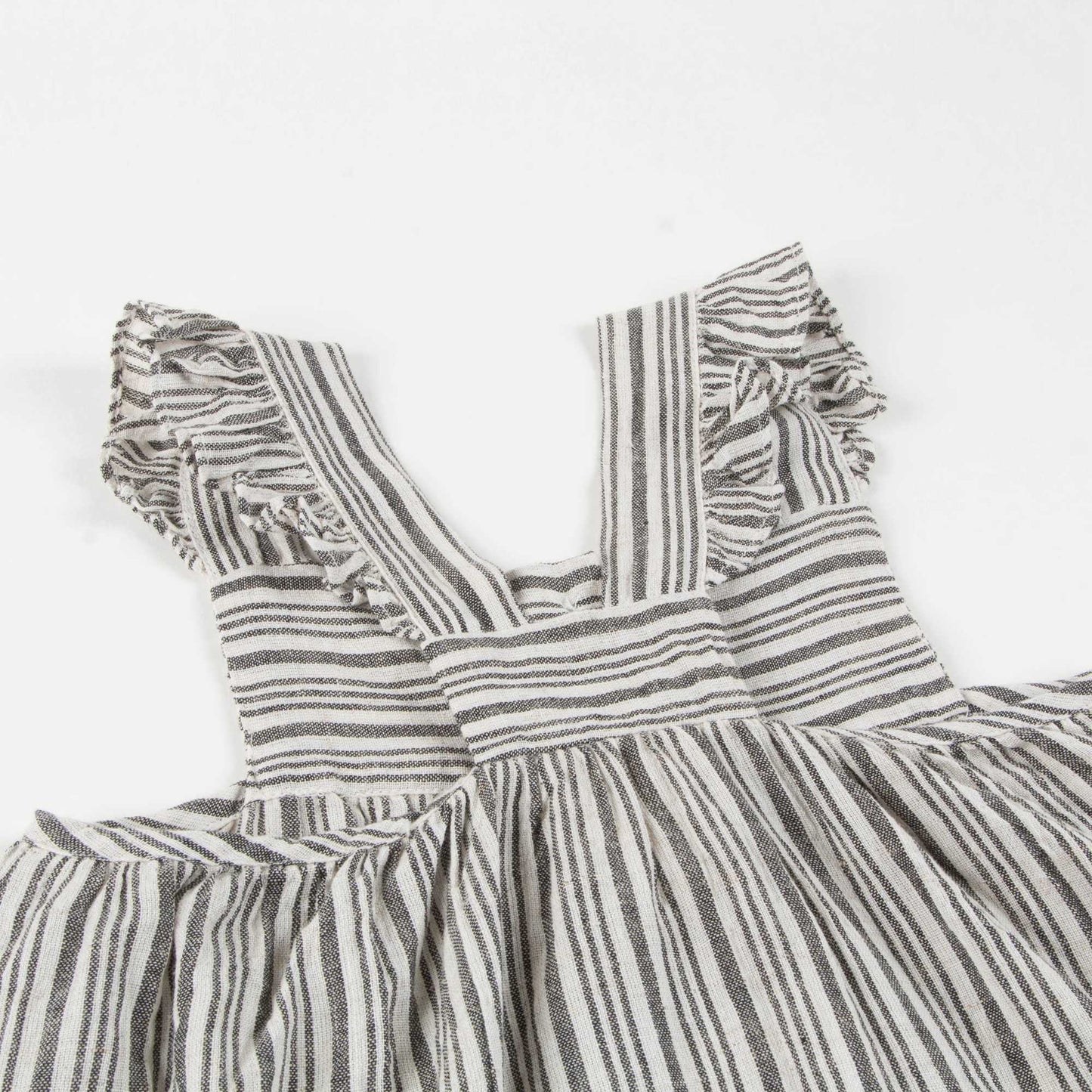 Girls Black & White "Stripes B&W" Dress