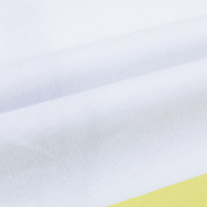 Boys White Logo Cotton T-shirt