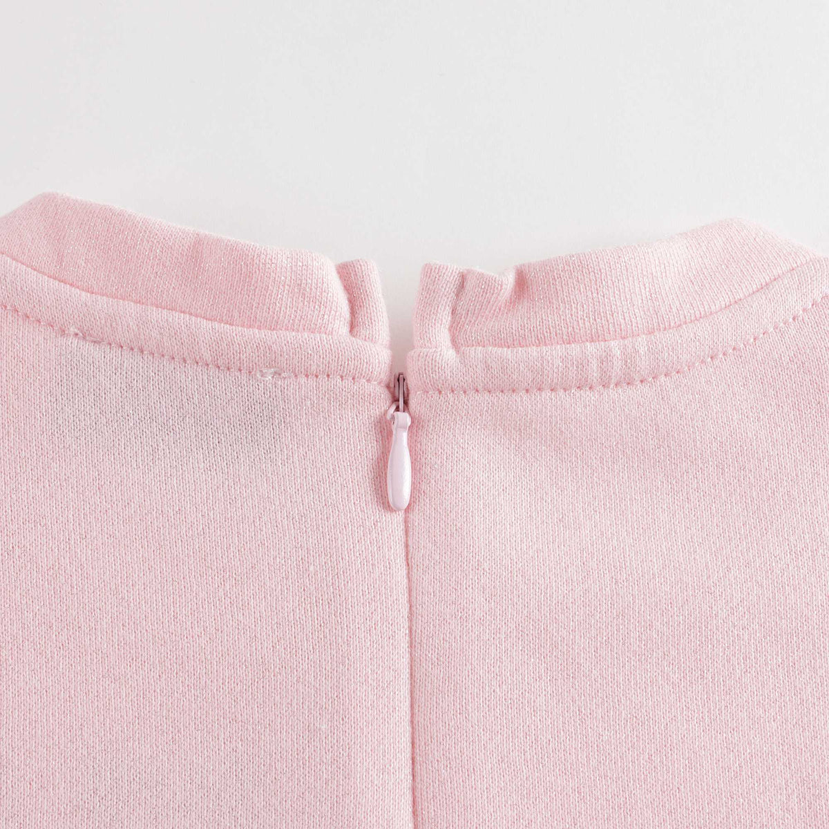 女童粉色Logo棉卫衣