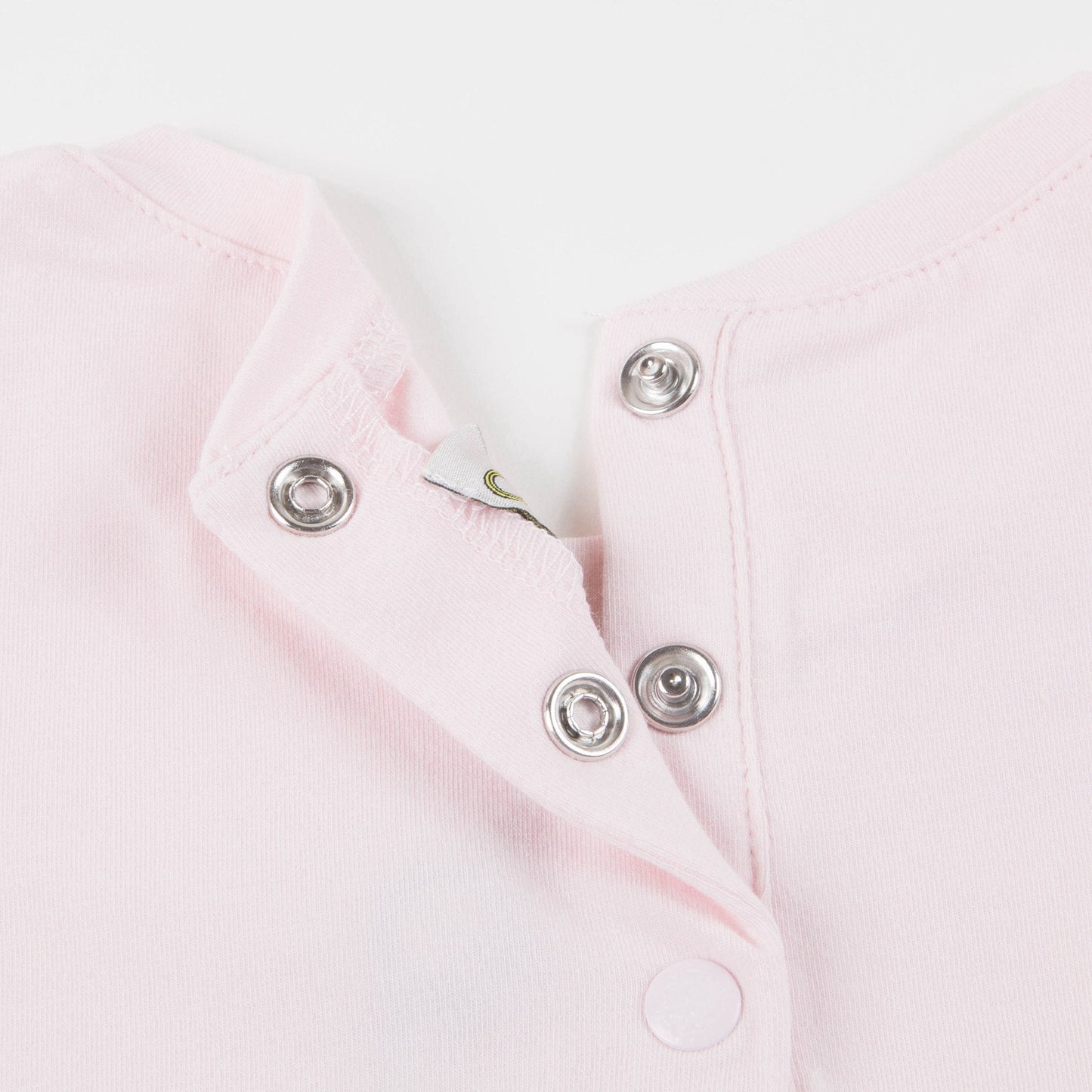 Girls Pink Logo Cotton Dress