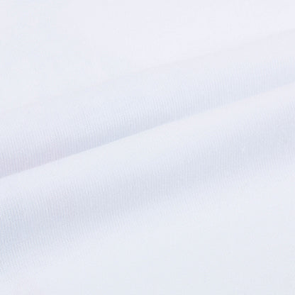 Baby Boys White Tiger Printed Cotton T-shirt