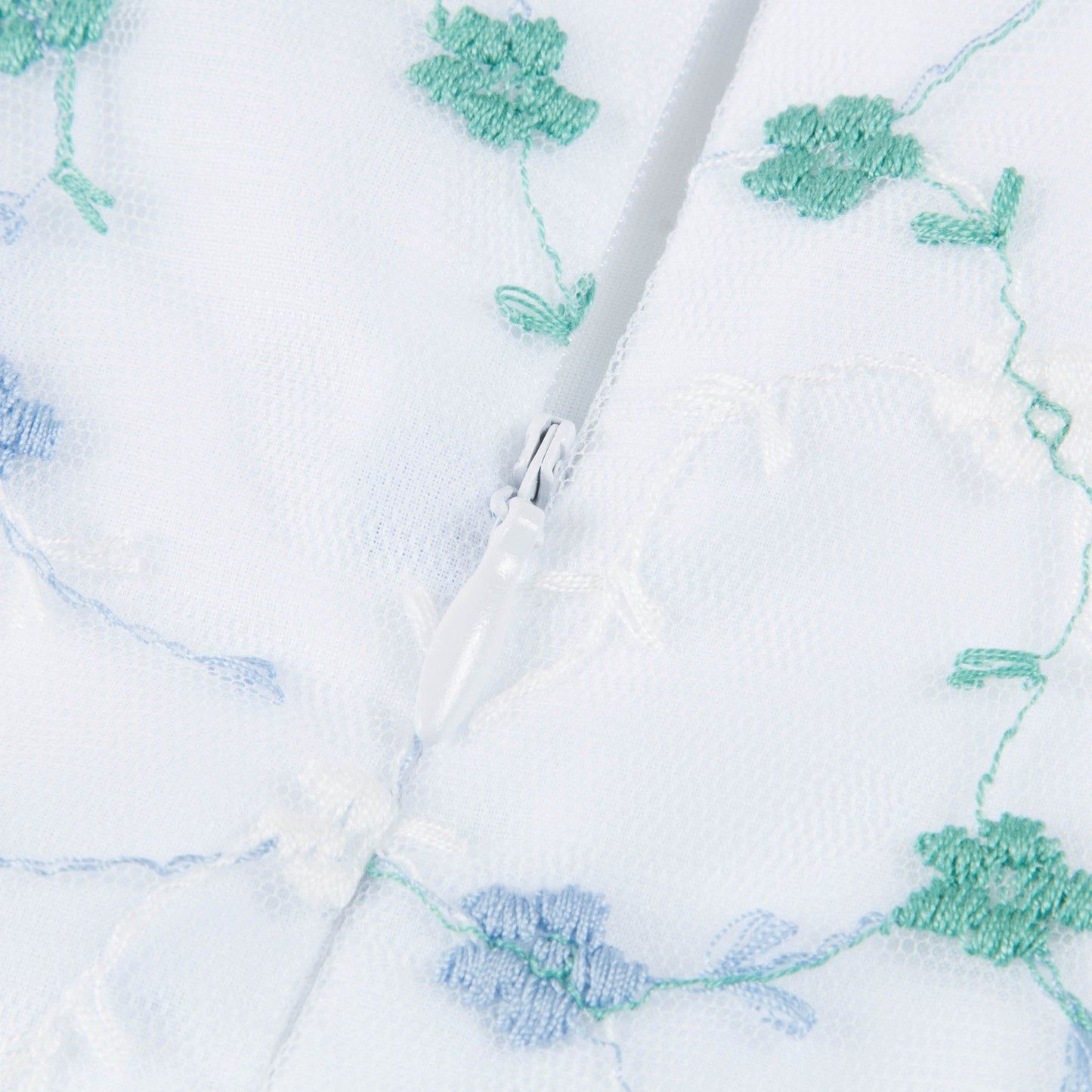 Girls Airforce Blue Cotton Dress