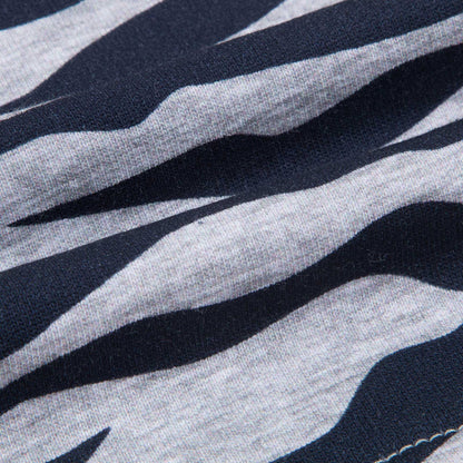Boys Marl Grey Printed Cotton Shorts