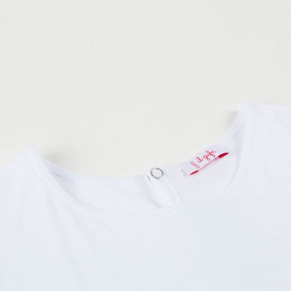 Girls Milk Cotton Dress