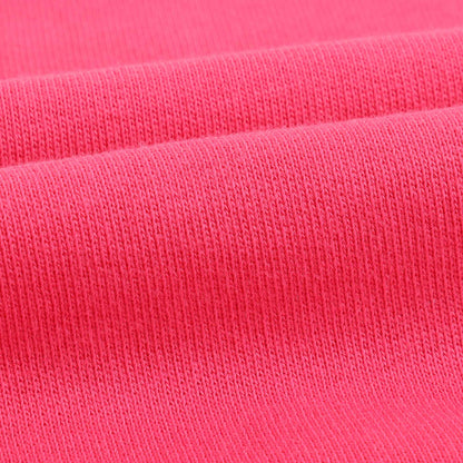 Girls Fuchsia Logo Cotton Sweatshirt