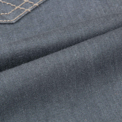 Girls Light Grey Cotton Jeans