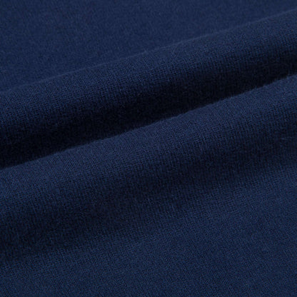 Baby Boys Navy Logo Cotton Trousers
