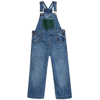 Girls Lndigo Apple Cotton Trousers