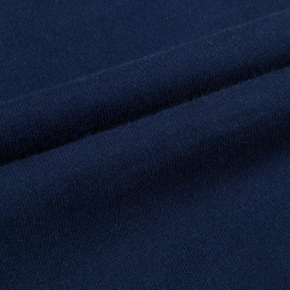 Boys Navy Logo Cotton Trosers