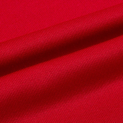 Girls Live Red & White Cotton Dress