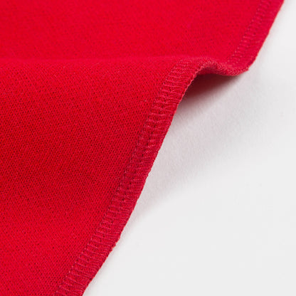 Girls Live Red & White Cotton Dress