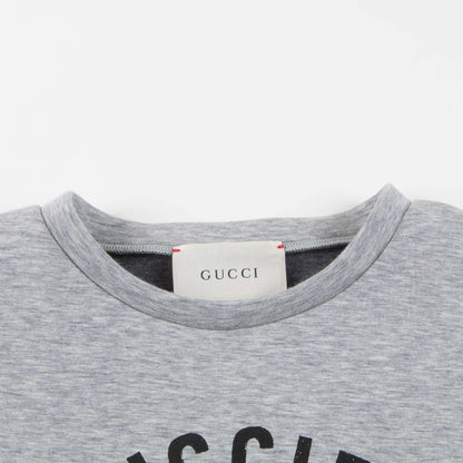 Girls Light Grey Yourself Sweatshirt